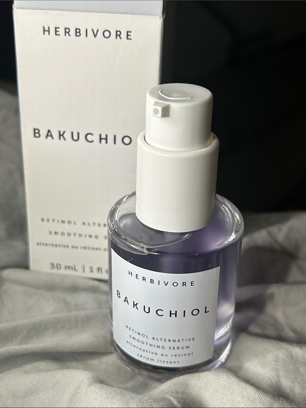 Herbivore Bakuchiol Smoothing Serum - 1 fl oz. New in box